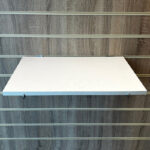 White Slatwall MDF Shelves