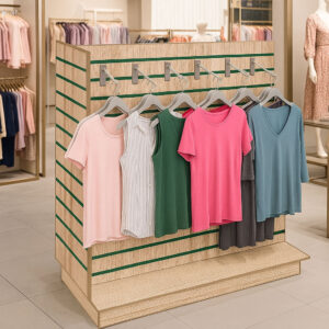 T-Shaped Slatwall Gondola Units