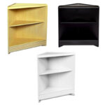 Triangular Corner Unit With Solid Top