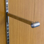 Twin Slot Shelving Chrome Tubing Bracket