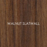 Walnut Slatwall Panels Detailed