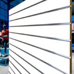 White Slatwall Panel