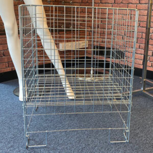 Zinc Plated Square Dump Basket